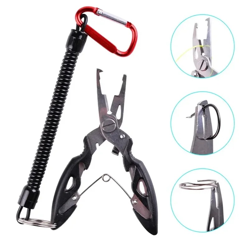 Fishing Plier Scissor Braid Li – обзор и цена Fishing Hook Stainless Steel