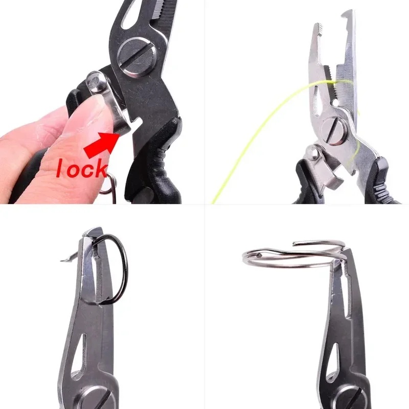 Fishing Plier Scissor Braid Li – обзор и цена Fishing Hook Stainless Steel