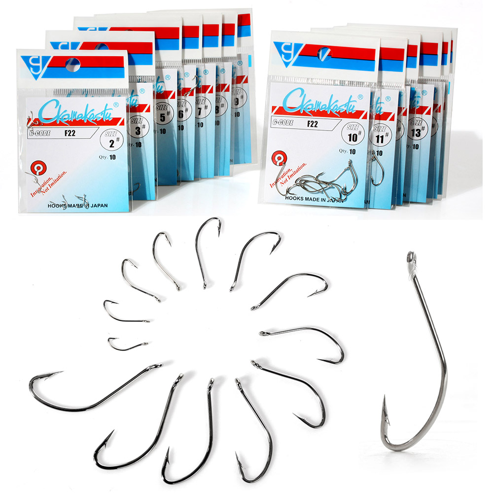 Ckamakastu F22 White Saltwater – обзор и цена Fishing Hook Assortment