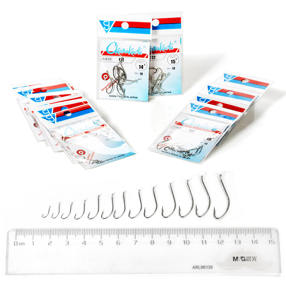Ckamakastu F22 White Saltwater – обзор и цена Fishing Hook Assortment