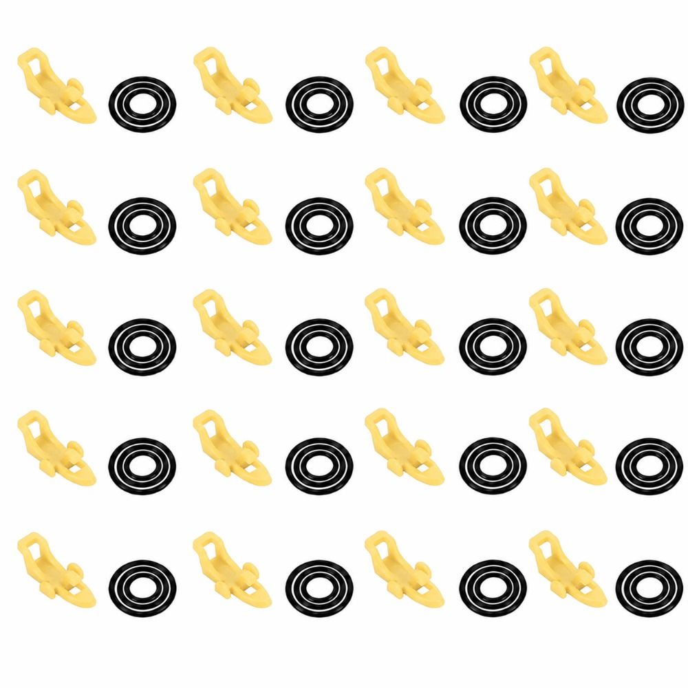 20PCS with 3 Size Rubber Rings – обзор и цена Fishing Hook Size