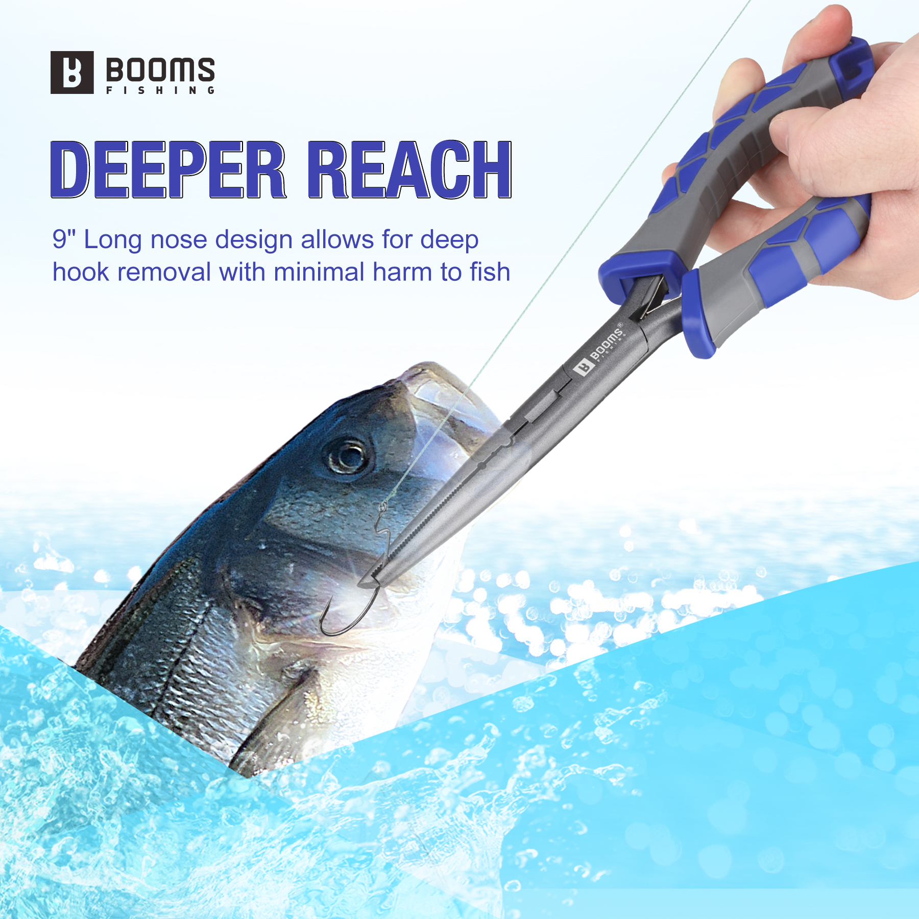 Booms Fishing XW10 23cm Long N – обзор и цена Fishing Hook Remover