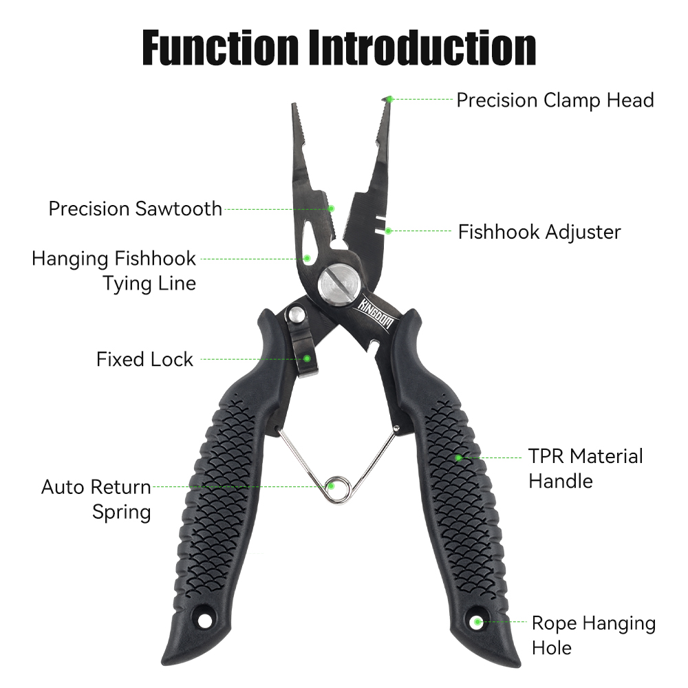 Kingdom Fishing Pliers Multifu – обзор и цена Fishing Hook Remover