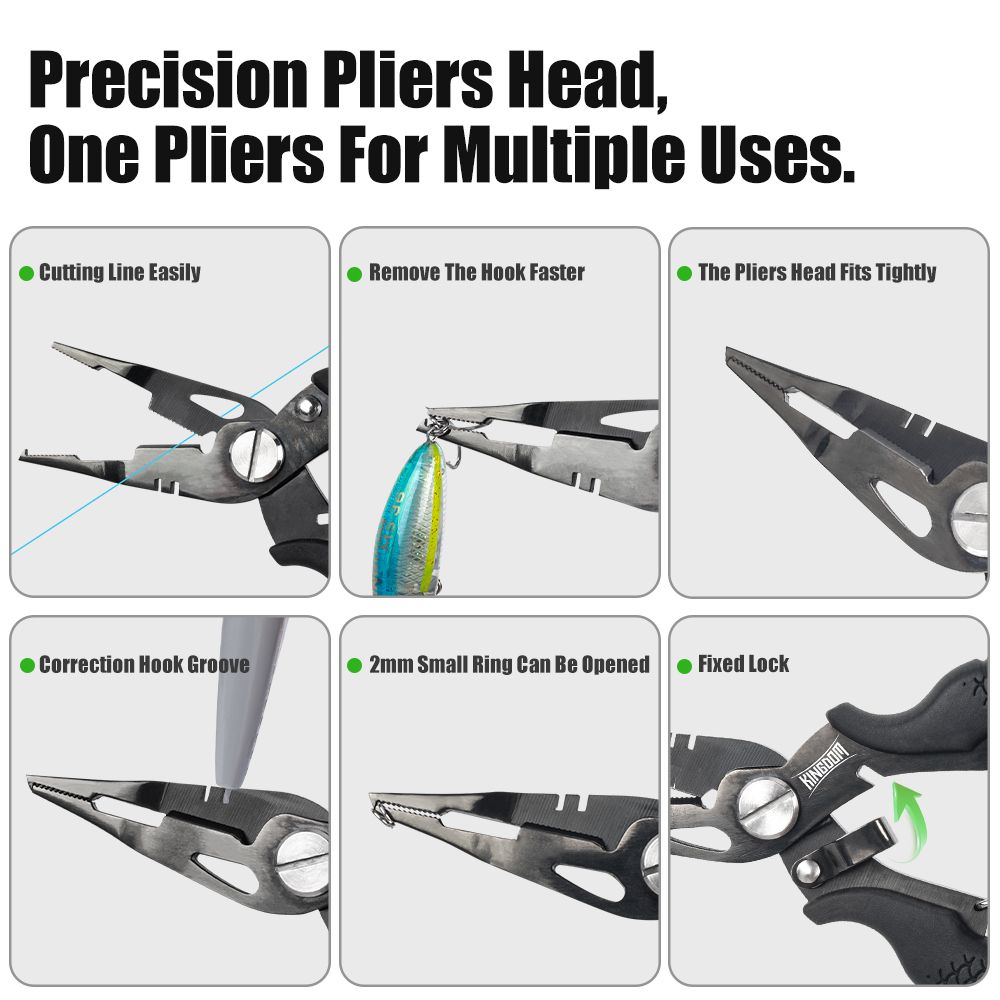 Kingdom Fishing Pliers Multifu – обзор и цена Fishing Hook Remover