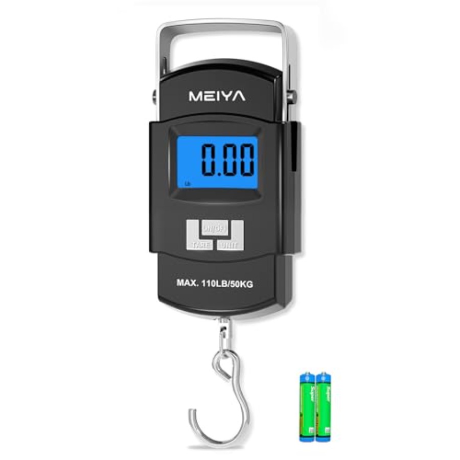 Fish Scale 110lb/50kg Digital  – обзор и цена Fishing Hook Stainless Steel