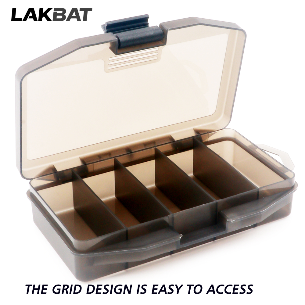 LAKBAT 5-Compartment Portable  – обзор и цена Fishing Hook Size