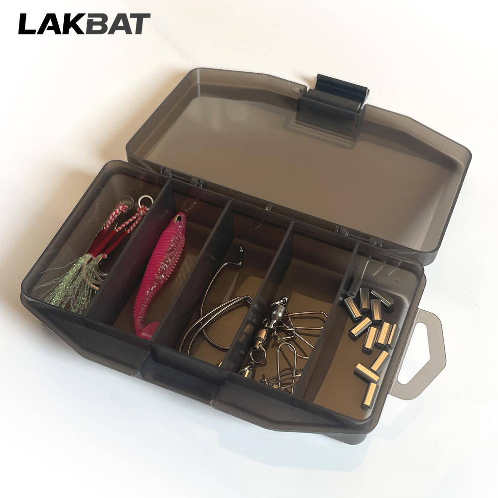 LAKBAT 5-Compartment Portable  – обзор и цена Fishing Hook Size
