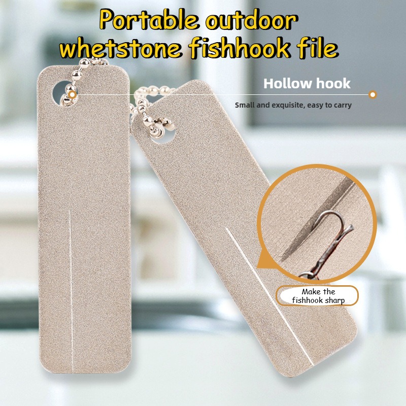 Portable Diamond Fishing Hook  – обзор и цена Fishing Hook Sharpener