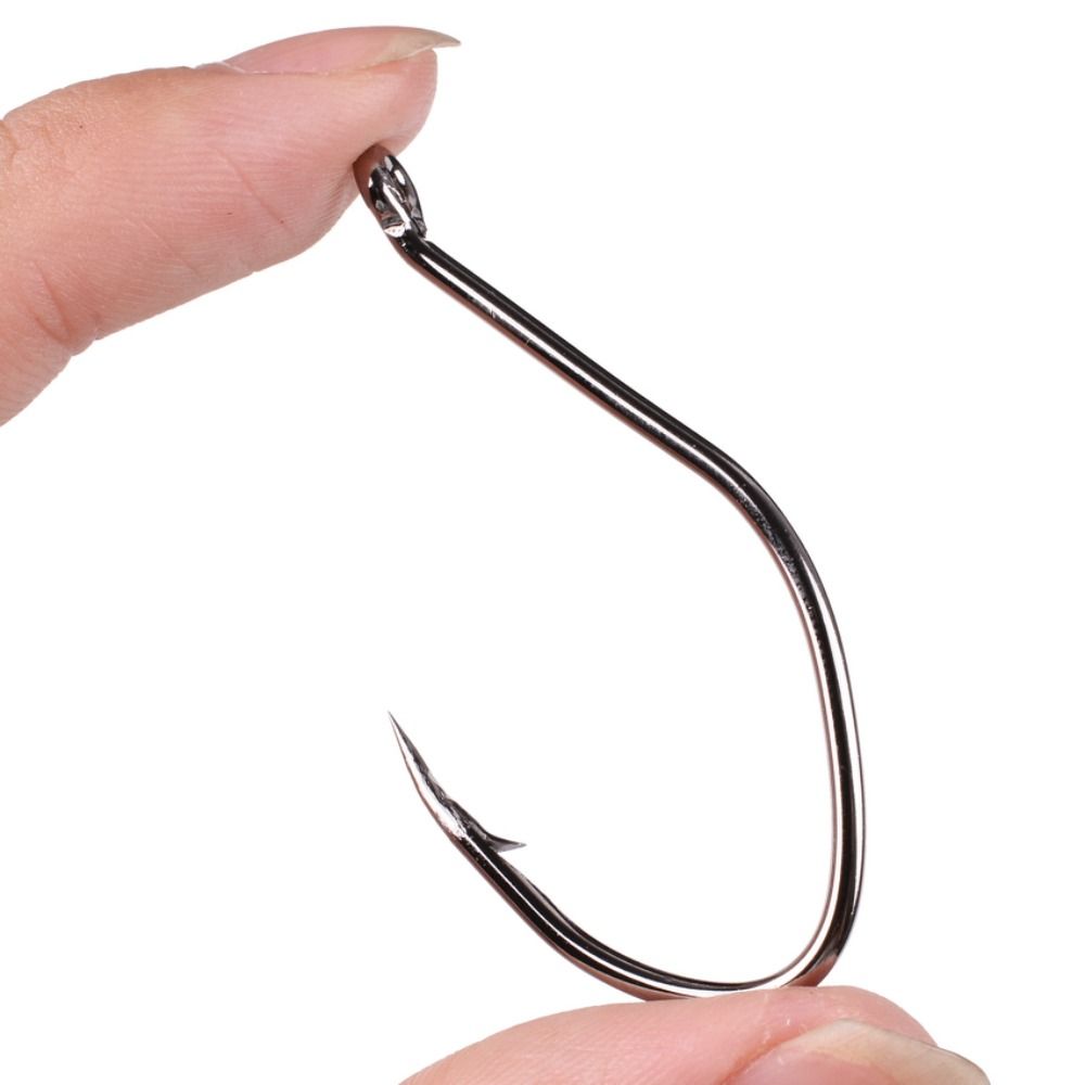 10pcs/Box Barbed Catfish Fishi – обзор и цена Fishing Hook Circle