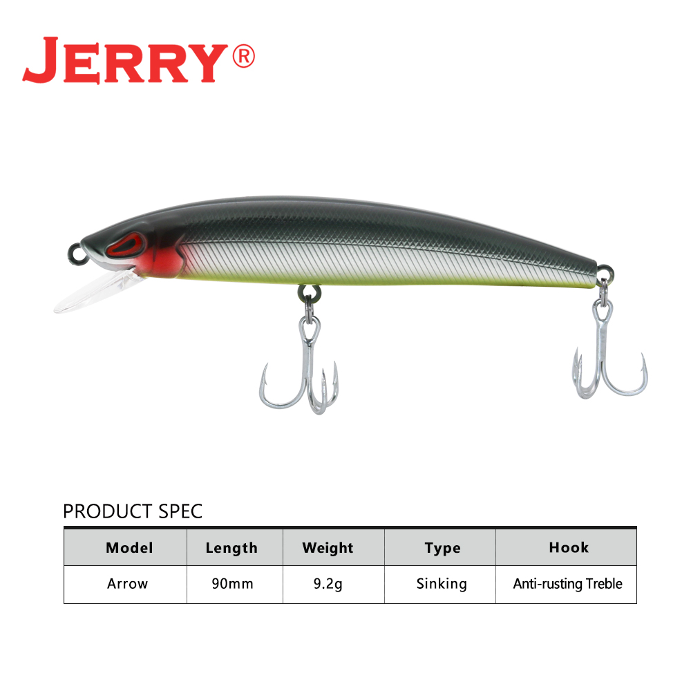 Jerry Arrow Sinking Casting Tr – обзор и цена Fishing Hook Treble