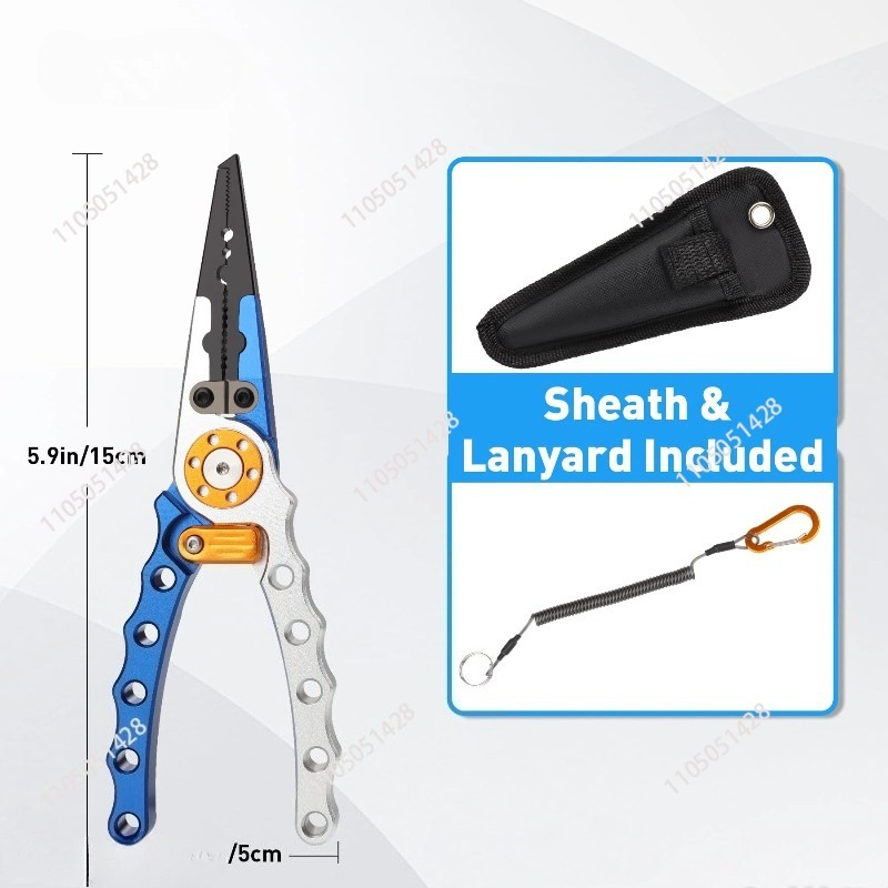 Aluminum Fishing Tackle Pliers – обзор и цена Fishing Hook Remover