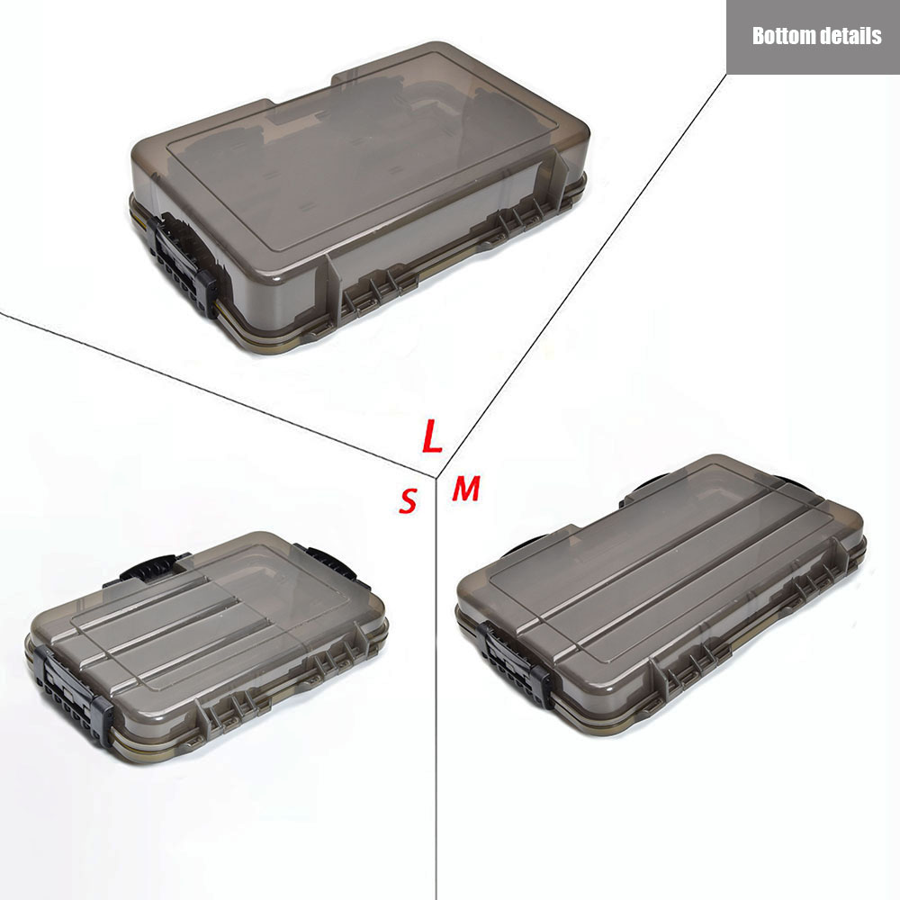 Waterproof Fishing Tackle Box  – обзор и цена Fishing Hook Size
