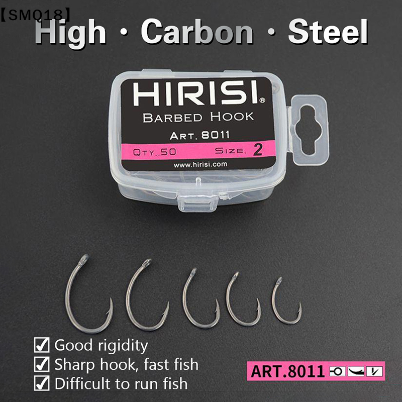 Hirisi 50pcs Boxed  Hooks Barb – обзор и цена Fishing Hook Box