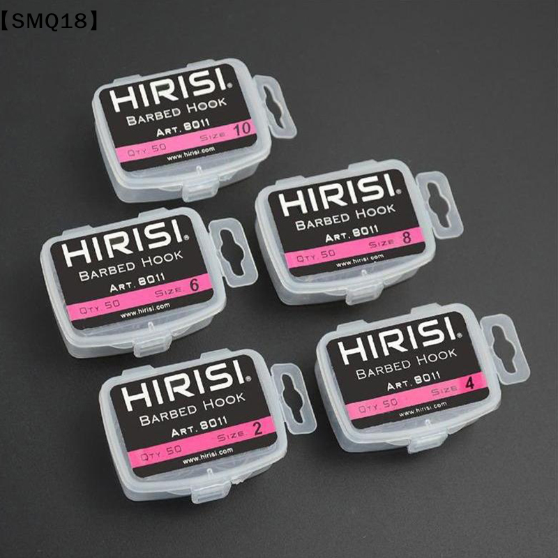 Hirisi 50pcs Boxed  Hooks Barb – обзор и цена Fishing Hook Box