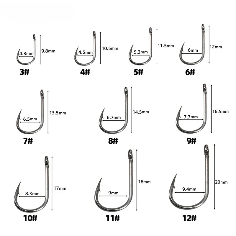 50-1600Pcs/BoxFishing Hooks Ca – обзор и цена Fishing Hook Assortment