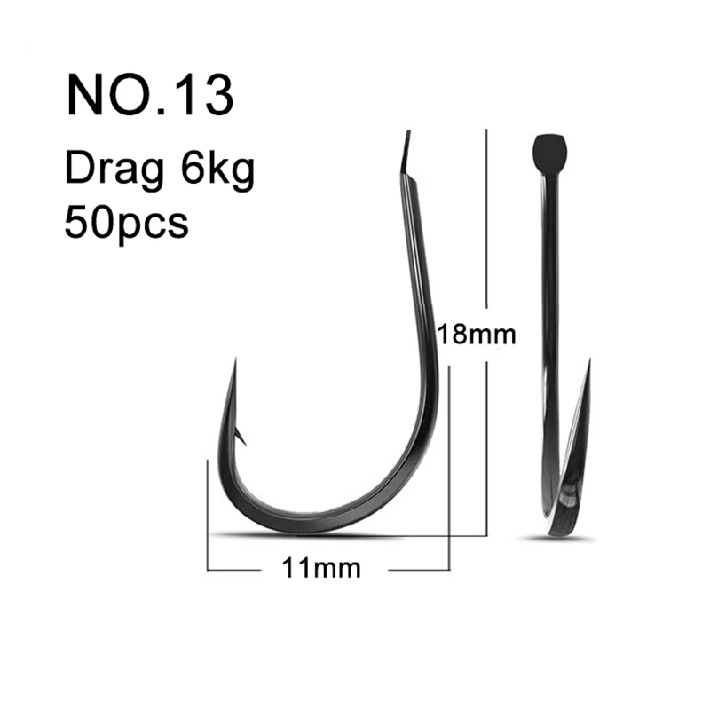 50PCS Small Fishing Hooks High – обзор и цена Fishing Hook Assortment