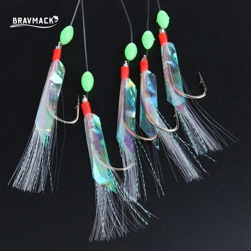5 Pcs/Set Multi-Color Soft Sil – обзор и цена Fishing Hook Assortment