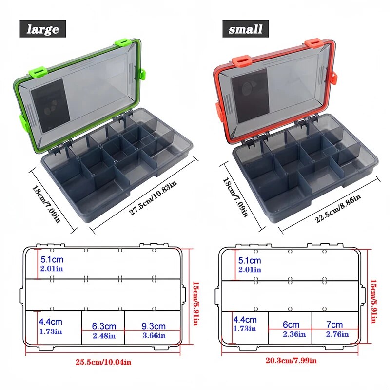 Fishing Tackle Box Large Capac – обзор и цена Fishing Hook Size